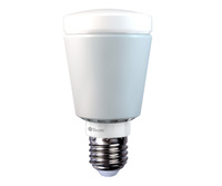 A BeeWi LED bulb. It looks simple on the outside...